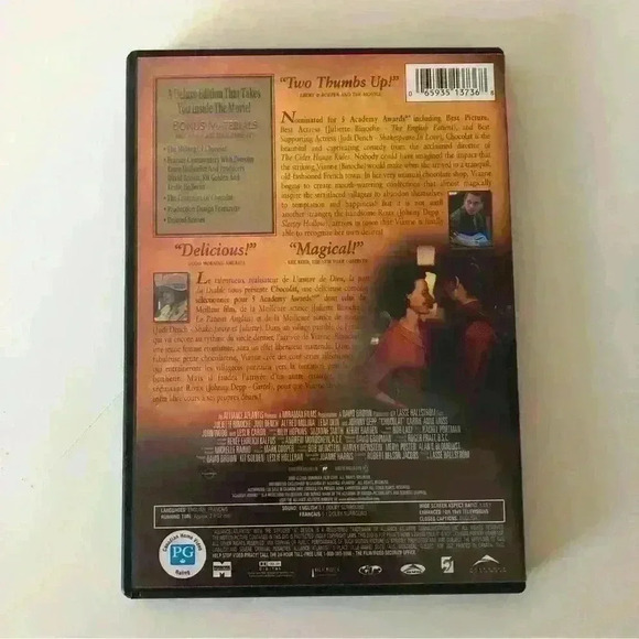 Chocolat DVD - Picture 2 of 4